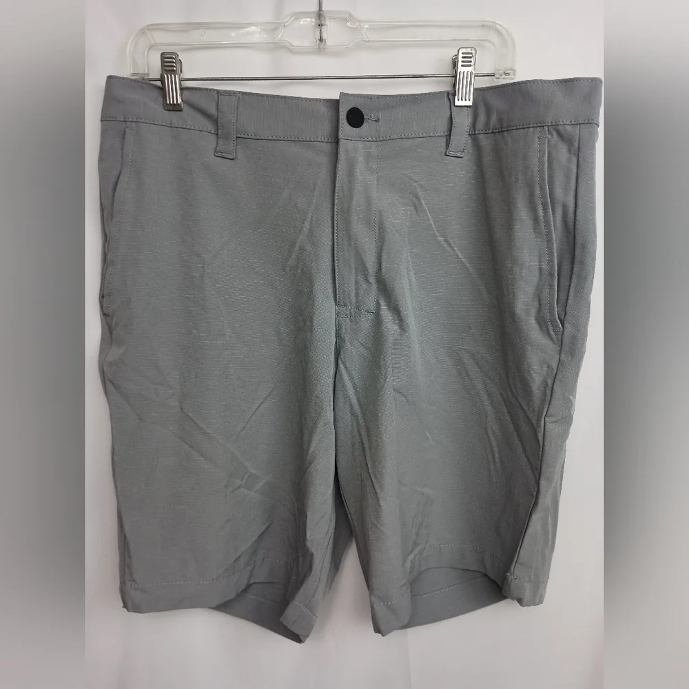 2/$30 BANANA REPUBLIC Gray Flat Front‎ Chino Shorts (#336)